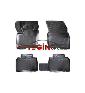 S-Max 2019 3D Havuzlu Paspas Siyah (Karışık)