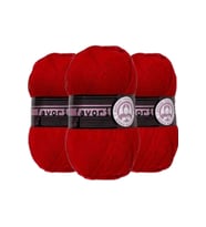 Ören Favori Kırmızı El Örgü Ipi - 033 3 Adet