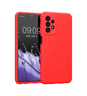 Samsung Galaxy A23 4g Kılıf First Silikon - Kırmızı