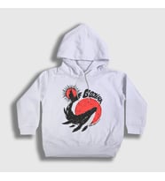 Presmono Unisex Çocuk Beyaz Mars To Sirius V3 Gojira Kapüşonlu Sweatshirt 407181tt