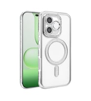 Northcity Huawei Honor 600 Lite Joke Simli Magneticsafe Kılıf - Gümüş
