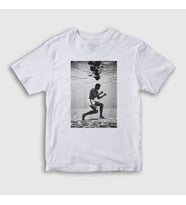Presmono Unisex Çocuk Beyaz Pool Muhammed Ali T-Shirt 230559tt