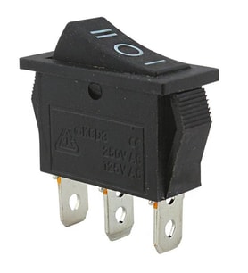 IC-117 Dar Işıksız On-Off-On 3P Yaylı Anahtar