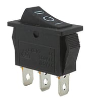 IC-117 Dar Işıksız On-Off-On 3P Yaylı Anahtar