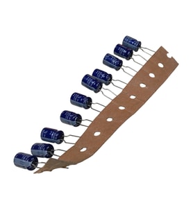 10 Adet 220uF 16V Elektrolitik Kondansatör 8x12mm