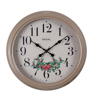 Regal 40 Cm Ahşap Desen Duvar Saati