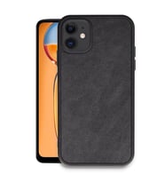İphone 11 Kılıf Aras Deri Kapak - Siyah