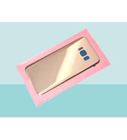 Tkgz - Samsung Galaxy S8 Arka Kapak Batarya Kapağı - GOLD