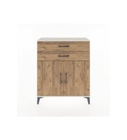 Arges Şifonyer 2 Raflı 2 Çekmeceli 2 Kapaklı 88x30x106 Aytaşı-Çam