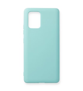 Samsung Galaxy A91 / S10 Lite Kılıf Nano İçi Kadife Silikon - Turkuaz