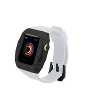 Lexroo Watch 7 45mm KRD-65 Kordon - Beyaz-Siyah