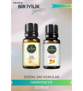 Kavun + Mango ( Oda Kokusu Aroma Terapi Buhurdanlık / Difüzör Yağı ) Set 2 Adet x 10 ML