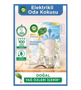 Air Wick Elektrikli Oda Kokusu Kit Temizliğin Esintisi (1 Cihaz 1 Koku)