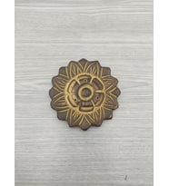 Morey Lotus Çiçeği Şeklinde Maun Ağacı Tütsülük