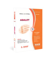 Egem Eğitim Yayınları Egem Yayınları Adalet 2. Sınıf 3. Yarıyıl Güz Dönemi (Çok Renkli)