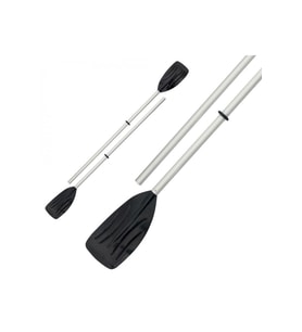 Alüminyum Kürek 124 Cm (Siyah-Gri)