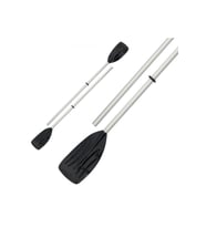 Alüminyum Kürek 124 Cm (Siyah-Gri)