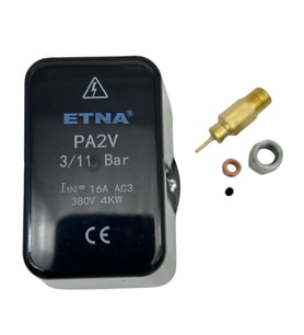 Etna Basınç Şalteri PA-2V 3Bar - 11Bar 380V 1/2