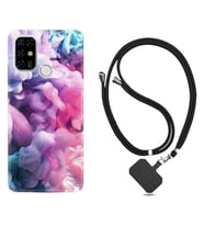 Casper E30 F20 X20 Kılıf Boyun Askılı Silikon Pink Cloud 1305
