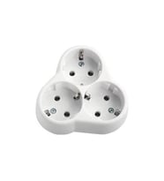 3lü Üçgen Grup priz - Topraklı - 3500 W