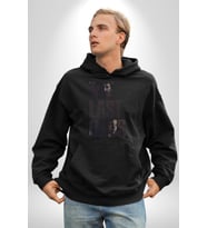 The Las Of Us Dizi Serisi Kadın Erkek  Siyah Kapüşonlu Sweatshirt Hoodie