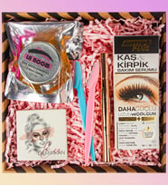 eJOYA Kişiye Özel Ayna & Kaş Şekillendirici & Kaş Usturası & Kaş Bakım Serumu & Kaş ve Kirpik Eyeliner Kozmetik Hediye Seti 110901