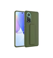 Huawei Honor 50 Uyumlu Kılıf Zore Qstand Kapak (Koyu Yeşil)