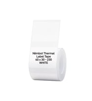 NIIMBOT T40 Etiket 40mm x 30mm 230 adet Beyaz (B1B21SB3S)(1923)