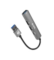 Northcity S-LINK SW-U322 Metal USB Hub - USB 3.0 to 2xUSB 2.0, 1xUSB 3.0, 1xType-C Multi-Port Genişletici