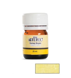 ARTDECO KUMAŞ BOYASI 25 ML. LİMON/KAVUN SARISI  Y-010A-051