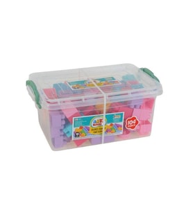 Plastik Kutulu Ant Blocks Pastel Renk 104 Parça