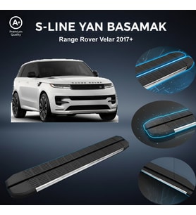 Range Rover Velar S-Line Premium Krom Yan Basamak 2017 Sonrası