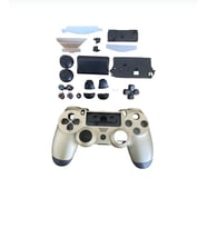 Playstation 4 Uyumlu Kasa Joystick V1 Full Kasa Tuş Takımı Gold