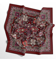 Soft Pamuk Eşarp - 05403-1018 (Bordo)