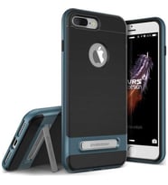 VRS iPhone 7 ile Uyumlu High Pro Shield Kılıf Steel Blue