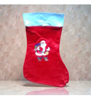 NOEL BABA ÇORABI MİNİ BOY 30 CM YILBAŞI SÜSLERİ 30X17 CM NOEL SÜSLERİ