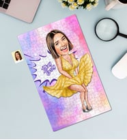 Kişiye Özel 240 Parça Karikatürlü Puzzle