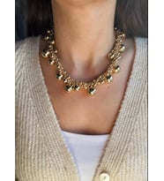Gold Karışık Toplu Kolye