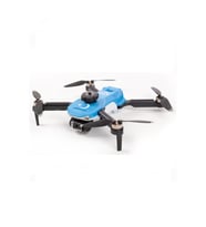 Yıldız İHA HEKİ SkyMaster Fırçasız Motor, Çift Kameralı Engel Sensörlü Hobi Dronu (Mavi,2 Bataryalı)