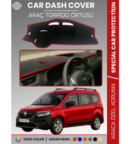 RENAULT KANGOO EXPRESS (2021-2024) Torpido Örtüsü Ön Göğüs Koruma Torpido Koruma Araca Özel Tam Uyum
