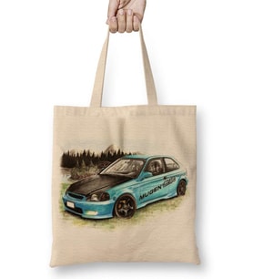 Honda Civic Mugen Bez Çanta Uzun Saplı