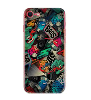Apple iPhone 6 6S Kılıf Resimli Desenli Silikon Platinium Series Bass 1886