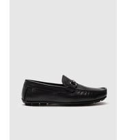 Hakiki Deri Siyah Erkek Loafer