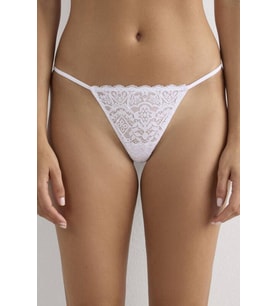 Mulvxbrf Brf02  Transparan Dantel Tanga Külot (Mulvix)