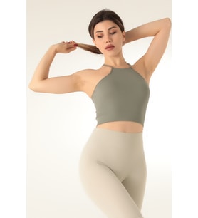 DoReMi Dikişsiz Spor Bralet (Siyah)
