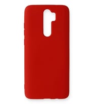Durukar® Redmi Note 8 Pro Kılıf Nano içi Kadife Silikon - Kırmızı