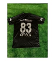 2024/25 Beşiktâş'- GEDSON' FERNANDES' 83 Deplasman Siyah Forması Spor T-Shirt