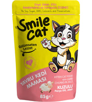 Smile Cat Pouch 85 gr Yavru Kedi Kuzulu