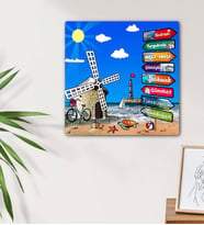 Bodrum Tasarımlı Mdf Duvar Tablosu