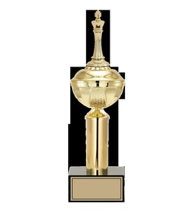 ODAK KUPA - Figürlü Kupalar - Satranç Figürlü Kupalar FG-047 C - 35 cm